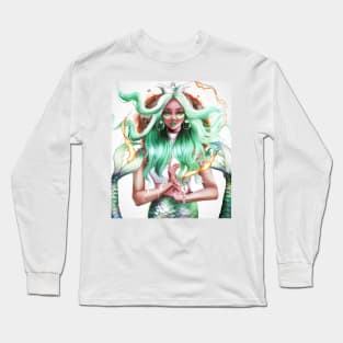 Lady Starbucks Long Sleeve T-Shirt